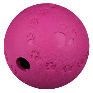 Jucarie Caini, Minge Eliberare Recompense, Cauciuc, Culoare Lime, Dimensiune ø 9 cm - Img 3