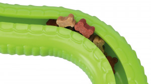Jucarie Caini, Sarpe pentru Eliberare Recompense, Culoare Verde, Dimensiune 42 cm - Img 3