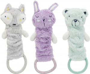 Jucarie Pentru Caini, Junior, Animalut, Plus, Fosnitoare, 33 cm, Diverse Culori