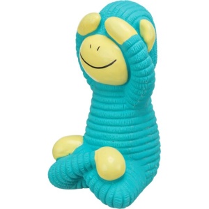 Jucarie Pentru Caini, Maimuta, Latex, Cu Sunet, 12 cm, Diferite Culori/Figuri, 35523 - Img 5