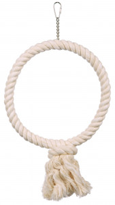 Jucarie Pentru Pasari, Inel De Sfoara, 25 cm