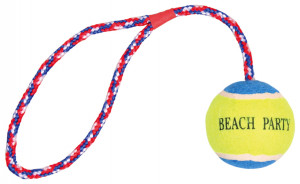 Jucarie Set Frisbee Sfoara cu Nod Minge Aport 3499 - Img 3