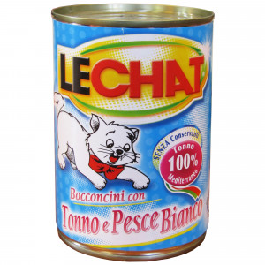 Lechat Conserva pentru Pisici, Peste, 400 g