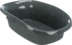 Litiera Carlo, Cu Rama, Be Eco, 31 x 14 x 43 cm, Antracit/Gri - Verde - Img 4