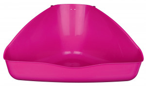 Litiera de Colt pentru Iepuri, 45 x 21 x 30/30 cm, Diverse Culori - Img 3