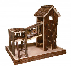 Loc de Joaca pentru Rozatoare, Birger, Lemn, 36 x 33 x 26 cm