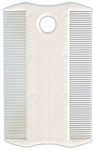 Pieptene Dublu Pentru Indepartare Purici/Praf, 9 cm