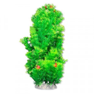 Planta Artificiala Pentru Acvariu, 40 cm, Verde
