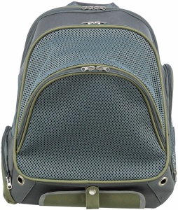 Rucsac de Transport, Lyla, 34 x 22 x 42 cm, Pana la 8 kg, Gri/Albastru