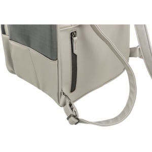 Rucsac Pentru Caini, CityStyle, 30x20x40 cm, Pana la 8 kg, Gri Deschis, 28832 - Img 2