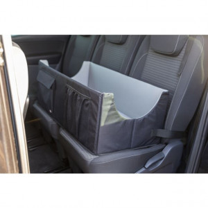 Scaun Auto Dublu, 80 x 28 x 39 cm, Negru/Gri, 13178 - Img 2