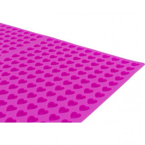 Silicon cu Forma de Inimioare pentru Prajituri, 38 x 28 cm, 34988 - Img 5