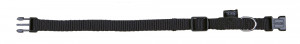 Zgarda Chinga Clasic Reglabil 22-35 cm/10 mm Negru 14201 - Img 1