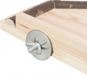 Zona de Aterizare pentru Colivie, Lemn, 19 x 19 cm - Img 2