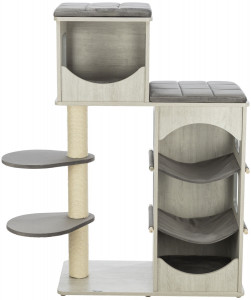 Ansamblu De Joaca Pentru Pisici, Adriano 78 × 118 × 38 cm, Gri, 44466 - Img 5