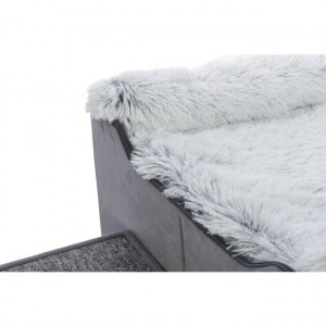 Ansamblu Pestera Harvey cu Trepte, 154 x 60 x 60cm, Gri/Alb, 38042 - Img 2