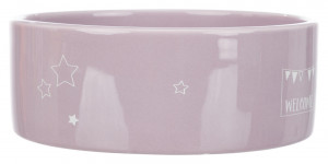 Castron Ceramic Junior, Pentru Caini, 0.8 l/16 cm, Diverse Culori, 25127 - Img 5