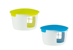 Casuta pentru Rozatoare, Plastic, 16 x 15 x 10 cm, Diverse Culori