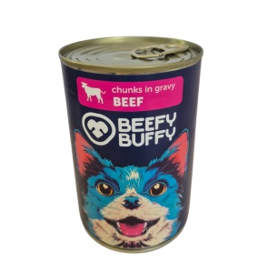 Conserva Beefy Buffy Dog, 415 g, Aroma Vita, Produs Redus