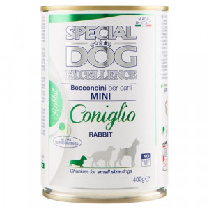 Conserva Special Dog excelence Mini, Iepure, 400 g