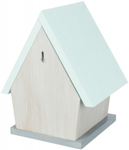 Cuib Pentru Ciocanitoare, Lemn, 20x26x17cm/ 3.2 cm, 55858 - Img 2