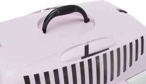 Cusca de Transport Capri 1, XS, 32 x 31 x 48 cm/Pana la 6 kg, Culoare Gri Deschis/Lila Deschis - Img 6
