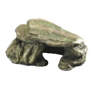 Decor Piatra cu Muschi, S: 15 cm