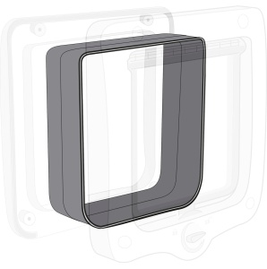 Element Tunel Pentru Usa Batanta 44242, Gri - Img 2