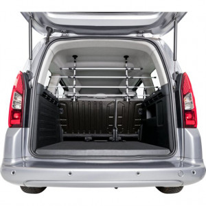 Grilaj Auto Pentru Caini 96–163 cm/ 34–48 cm Argintiu/Negru 13171 - Img 2