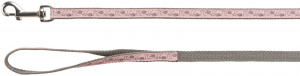 Ham Si Lesa Pentru Pisici, 27-45 cm/13 mm, 1.20 m, Roz/Gri - Img 2