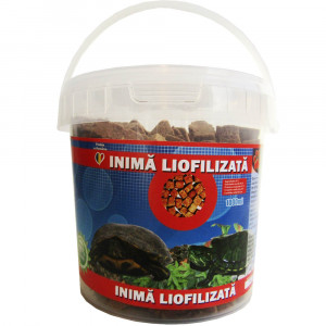 Hrana broaste testoase de apa Exo - Inima Liofilizata 1000 ml Galetusa