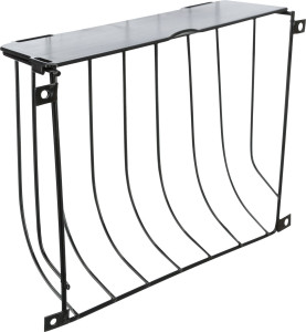Hranitor Metalic pentru Rozatoare, cu Capac, 22 x 16 x 6 cm, Negru - Img 3