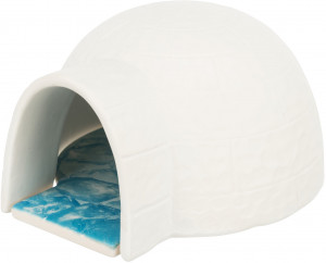 Iglu cu Placa de Racire pentru Rozatoare, Ceramica, 13 x 9 x 15 cm - Img 4