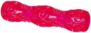 Jucarie Caini, Baston, TPR, Culoare Portocaliu, Dimensiune 18 cm