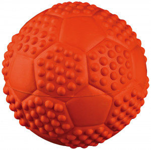 Jucarie Minge Cauciuc Natural 7 cm cu Sunet 34845 - Img 3