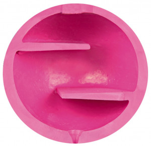 Jucarie Minge Cauciuc Natural cu Labirint, 6 cm, 34940 - Img 4