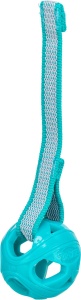 Jucarie Pentru Caini, Minge cu Franghie, TPE, 6 cm/23 cm, 33545 - Img 1