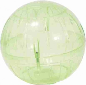 Jucarie pentru hamsteri bila, verde, 11 cm, Y011