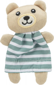 Jucarie Pentru Pisici, Ursulet Cu Catnip, 12 cm, Diverse Culori - Img 8