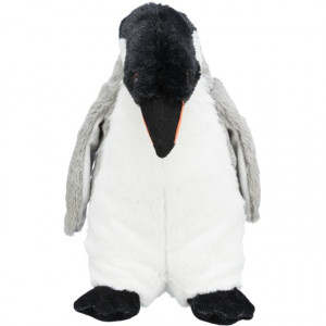 Jucarie Plush beEco Pinguin, din Material Reciclat, 28 cm, 34884 - Img 2