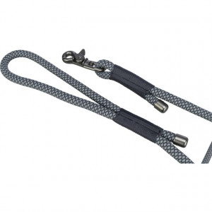 Lesa Coarda Soft, 1.00 m/ø 10 mm, Diverse Culori, Culoare Negru/Gri, Marime S-XL - Img 2