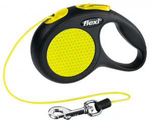 Lesa Neon, Snur, XS: 3 m/8 kg, Negru/Galben Neon, 20910