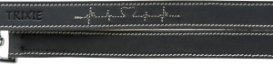 Lesa Rustica Heartbeat, Piele, Reglabila, L–XL, 2 m/25 mm, Diverse Culori, Culoare Negru - Img 4