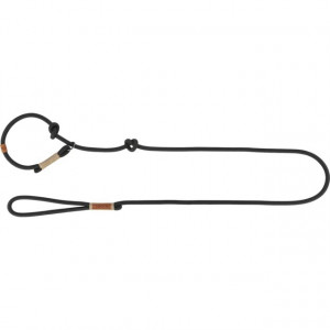 Lesa si Zgarda Be Nordic, Strangulanta, Diverse Culori, Culoare Negru/Nisipiu, Marime S–M, Dimensiune 1.70 m/ø 8 mm