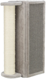 Placa Cu Sisal De Zgariat, Pentru Colt, 19 x 58 x 19 cm, Gri