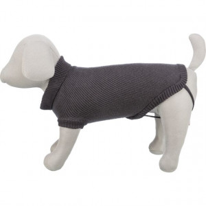 Pulover CityStyle Berlin, Bumbac, Culoare Antracit, Marime XS, Dimensiune 30 cm - Img 3