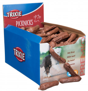 Recompense Pentru Caini, Premio Picknicks, Carnati Vita, 8 cm, 200 buc/set