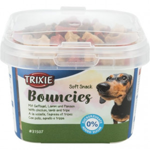 Recompense Pentru Caini, Soft Snack, Oscioare Cu Pui/Miel/Burta, 140 g