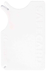 SafeCard Pentru Indepartarea Capuselor, 8 x 5 cm, 2299