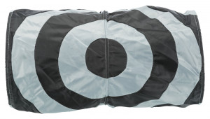 Tunel de Joaca pentru Pisici, cu Folie Fosnitoare, Nailon, 25 x 50 cm, Diverse Culori - Img 9